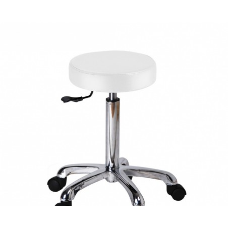 TABOURET SIEGE PLAT A ROULETTES